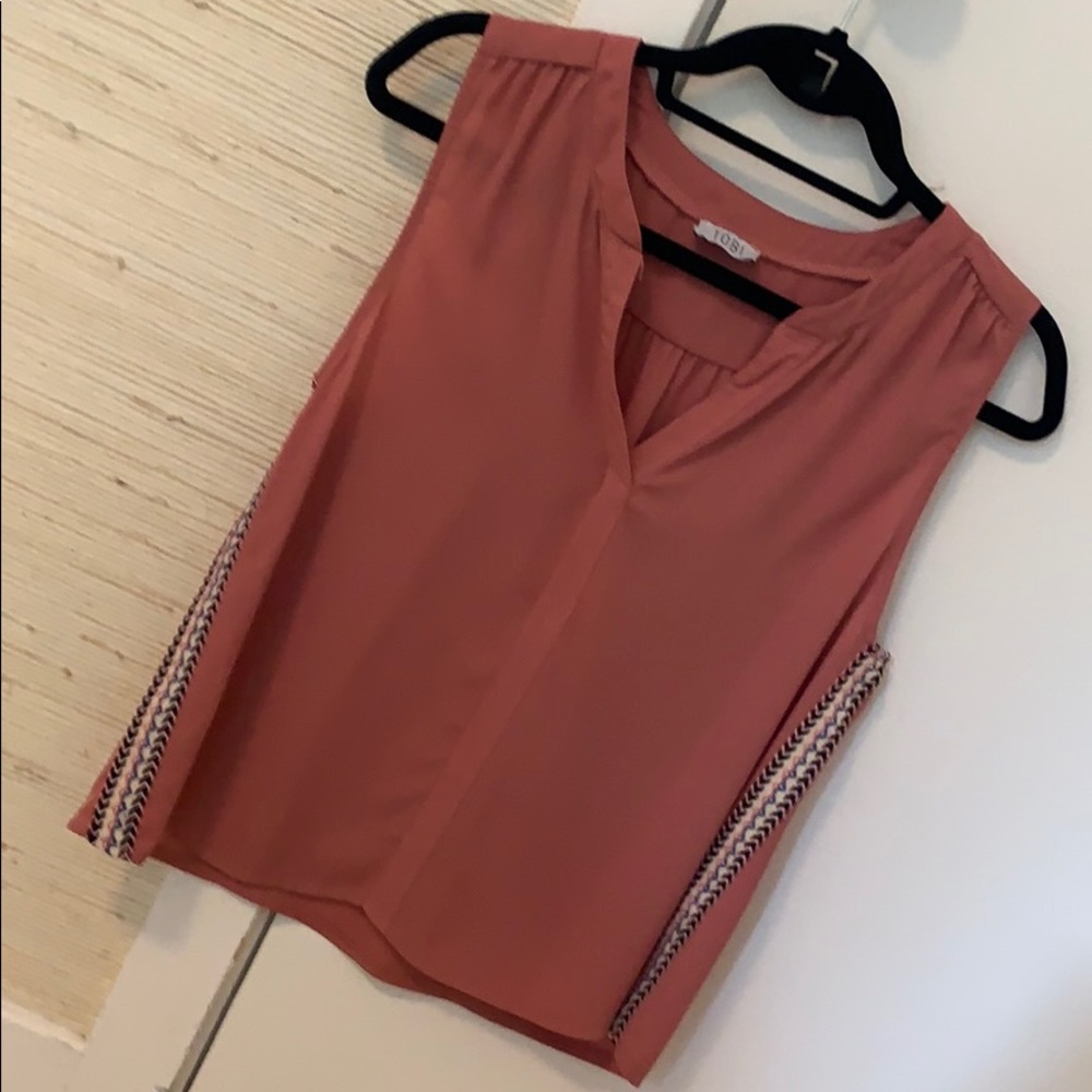 Tobi Red/Rust Tank Top